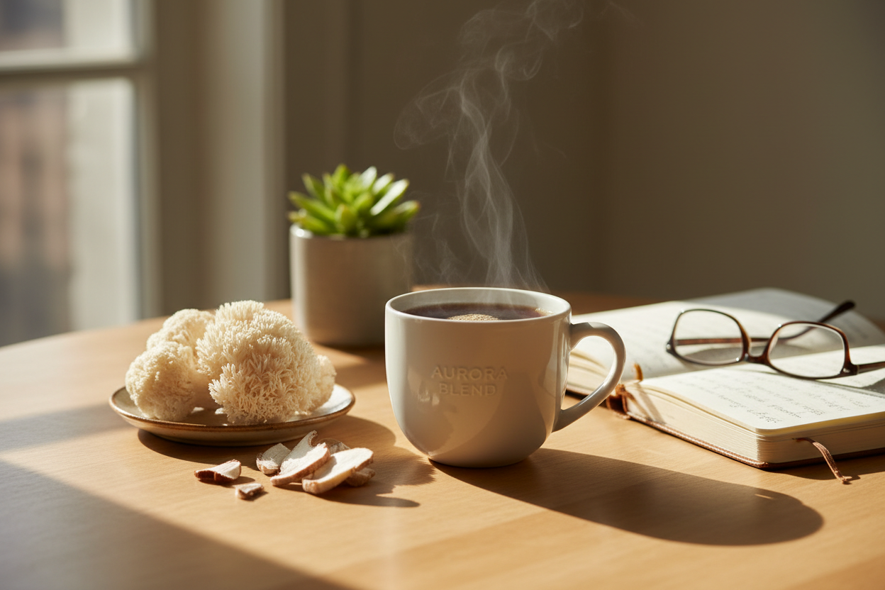 Lion’s Mane Morning Focus Brew