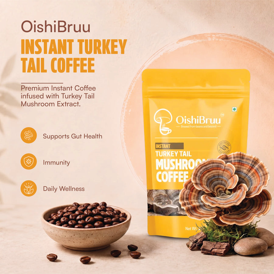 Instant Turkey Tail Mushroom Coffee