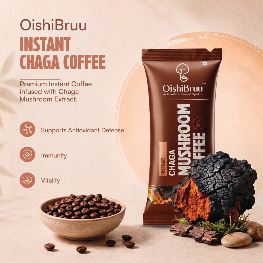 Instant Chaga Mushroom Coffee