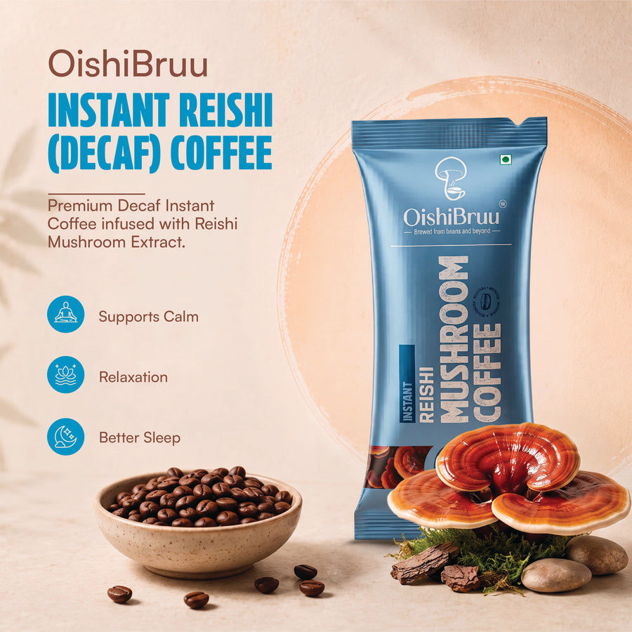 Instant Reishi (Decaf) Mushroom Coffee