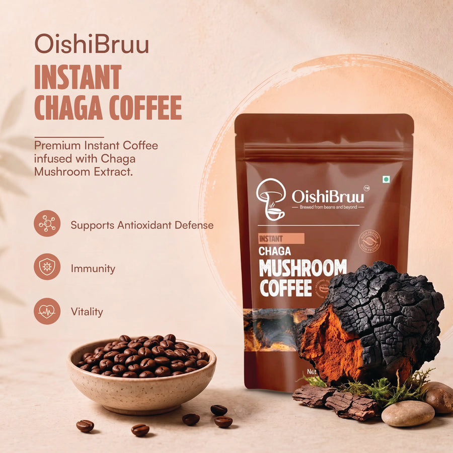 Instant Chaga Mushroom Coffee