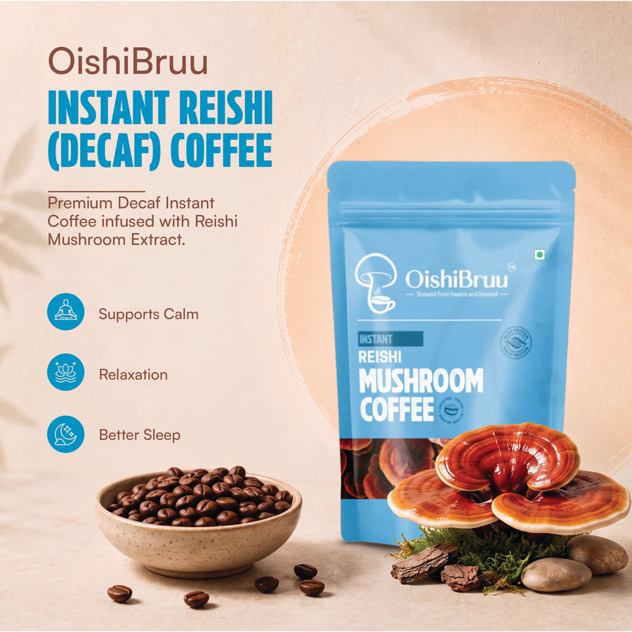 Instant Reishi (Decaf) Mushroom Coffee