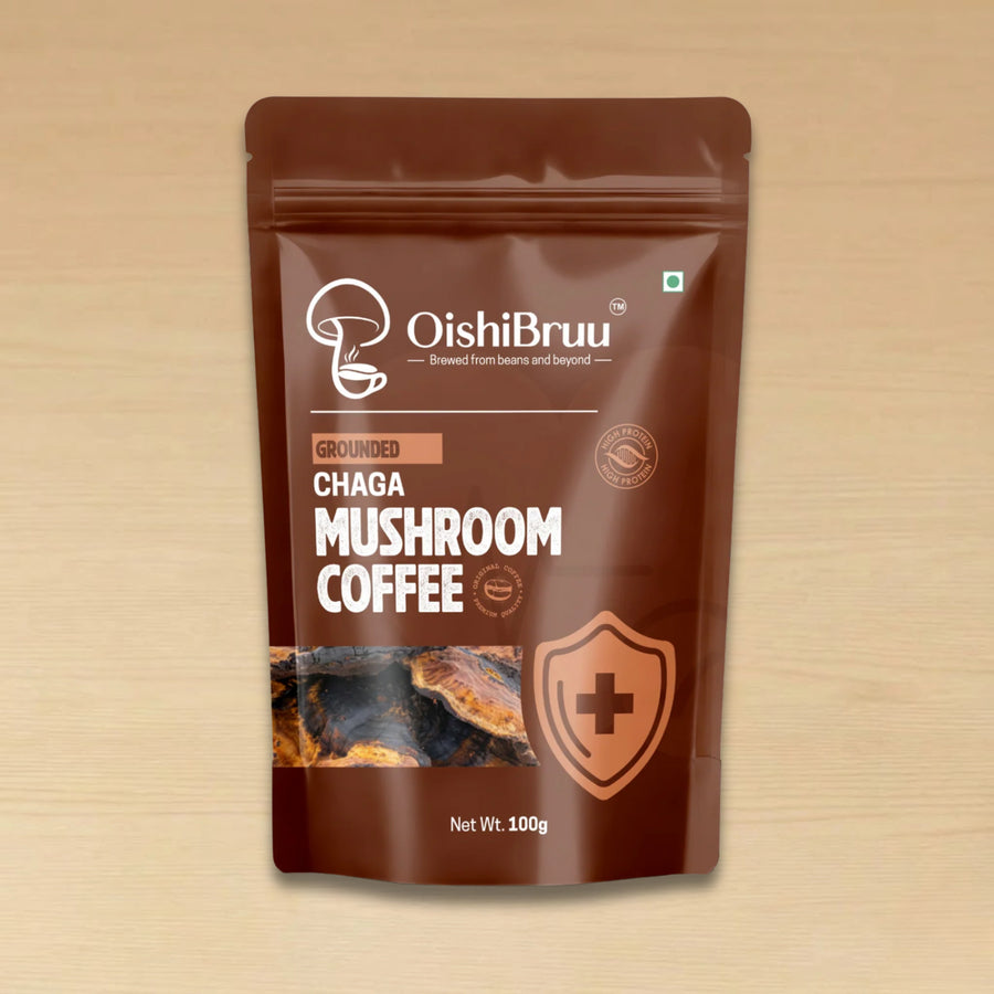 Grounded Chaga Mushroom Coffee