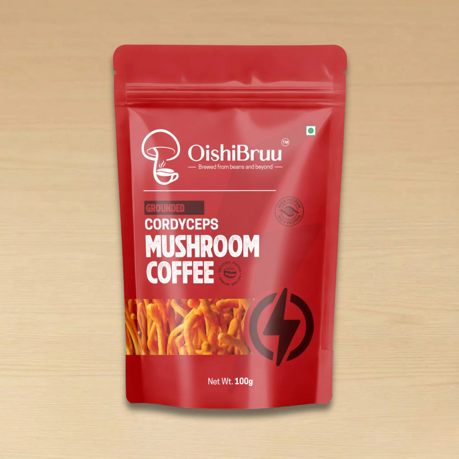 Grounded Cordyceps Mushroom Coffee